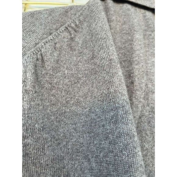 Men’s Black Brown 1826 Italian Merino Wool Crewneck Sweater Size XL - Picture 7 of 13